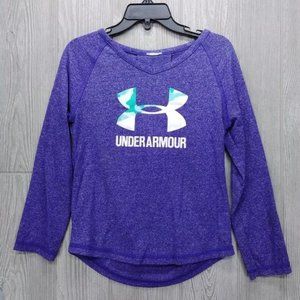 Under Armour Deep Purple Knit Top